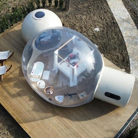 Bubble Room Puglia Villa Bautier Bubblenights Cerignola Bagian luar foto