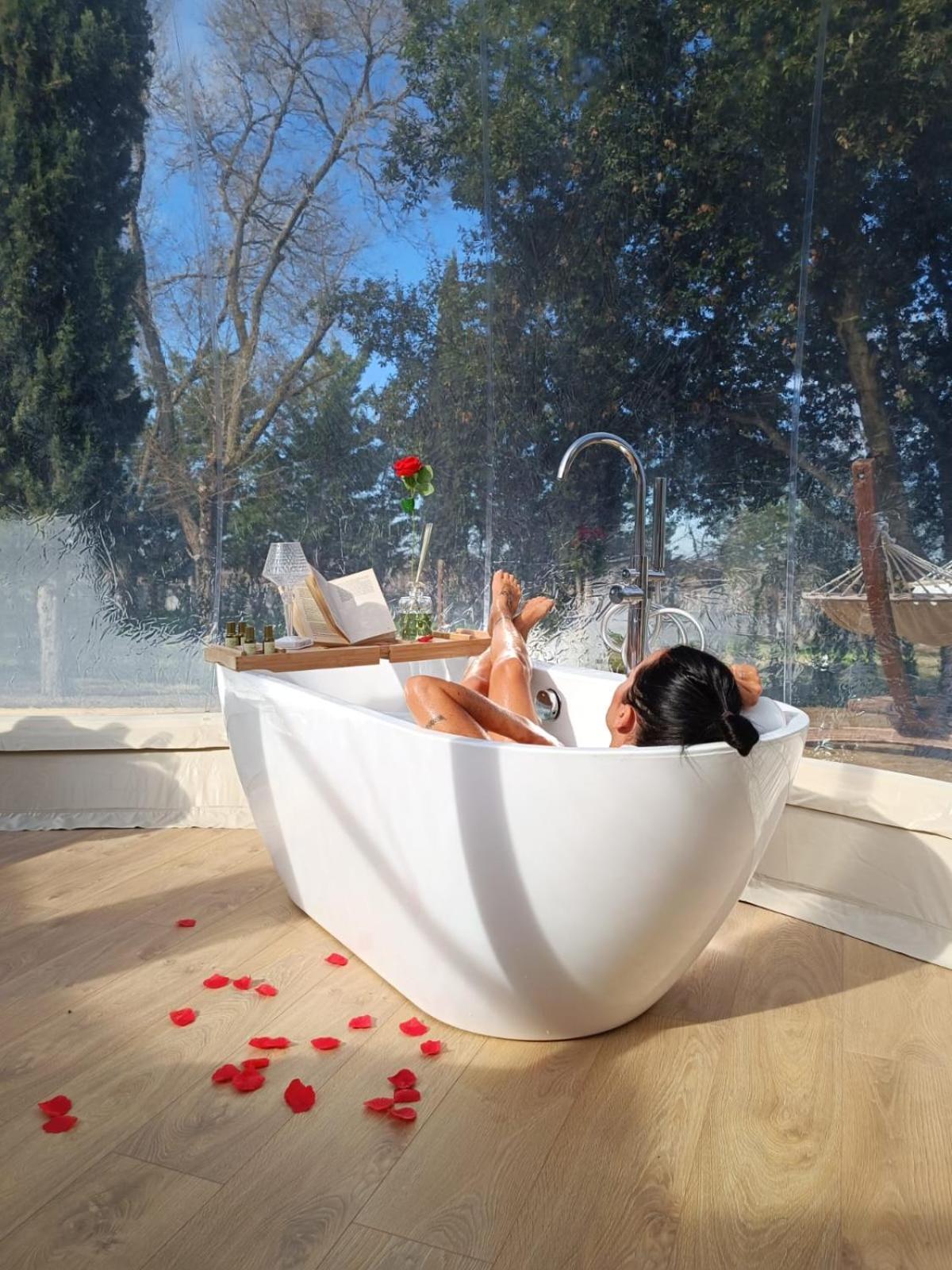 Bubble Room Puglia Villa Bautier Bubblenights Cerignola Bagian luar foto