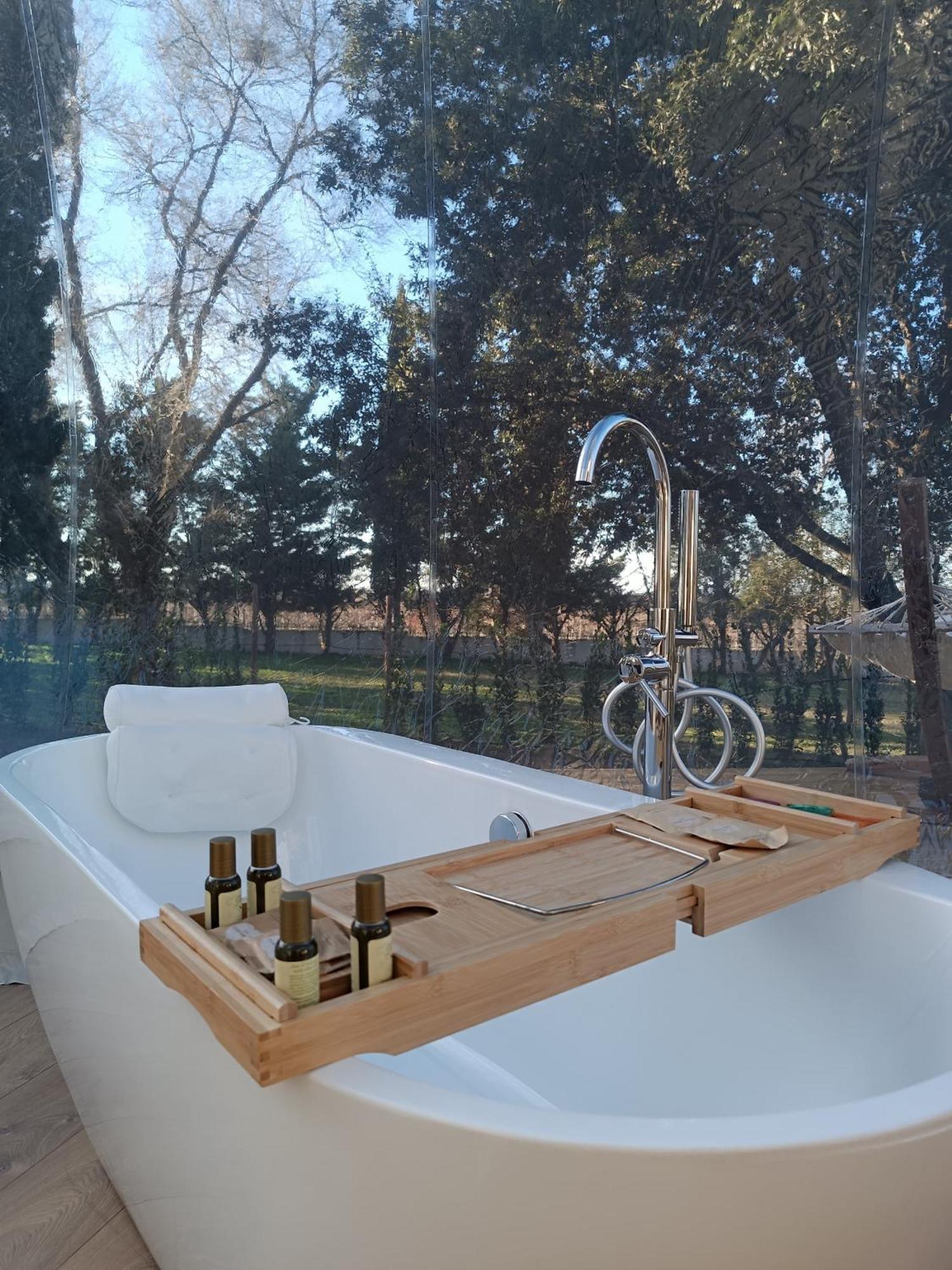 Bubble Room Puglia Villa Bautier Bubblenights Cerignola Bagian luar foto