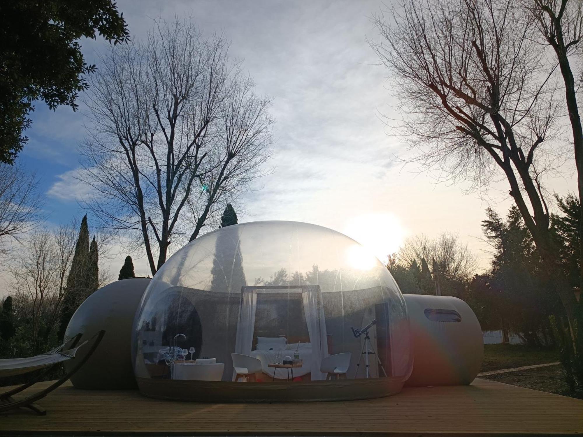 Bubble Room Puglia Villa Bautier Bubblenights Cerignola Bagian luar foto