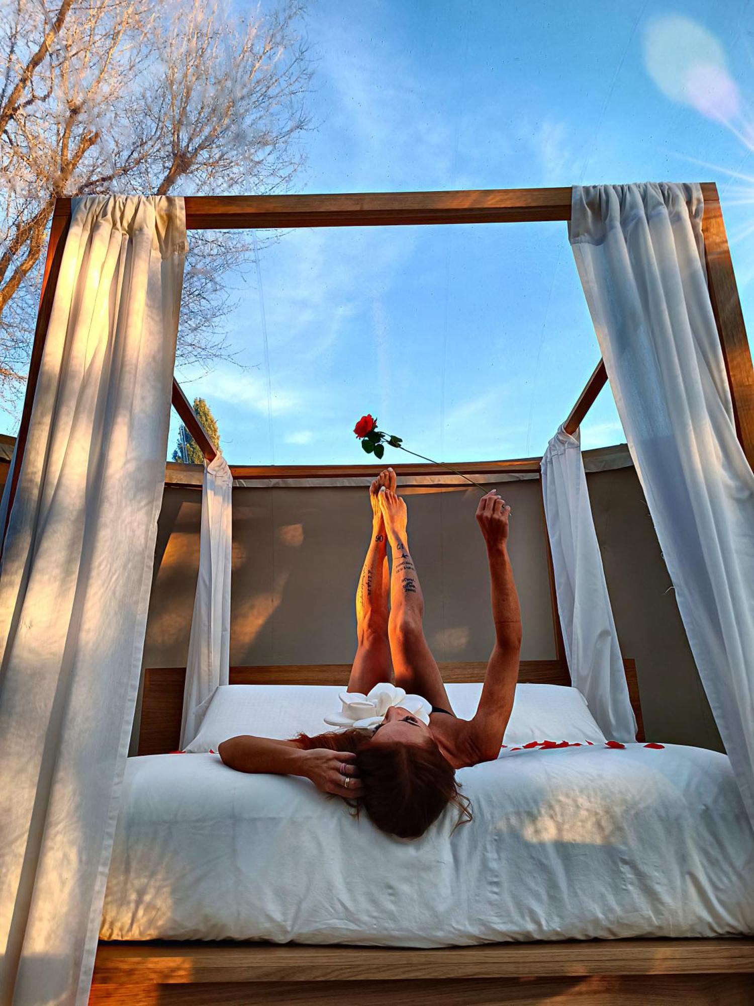 Bubble Room Puglia Villa Bautier Bubblenights Cerignola Bagian luar foto